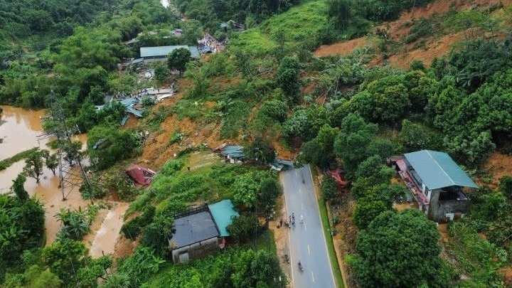 Lũ quét, sạt lở đất nghiêm trọng ở Hà Giang