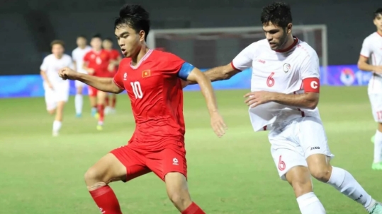 U20 Việt Nam thua U20 Syria