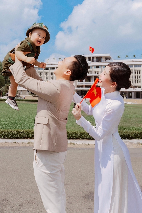 Hoa hậu Ngân Anh hào hứng hướng về đại lễ 2/9