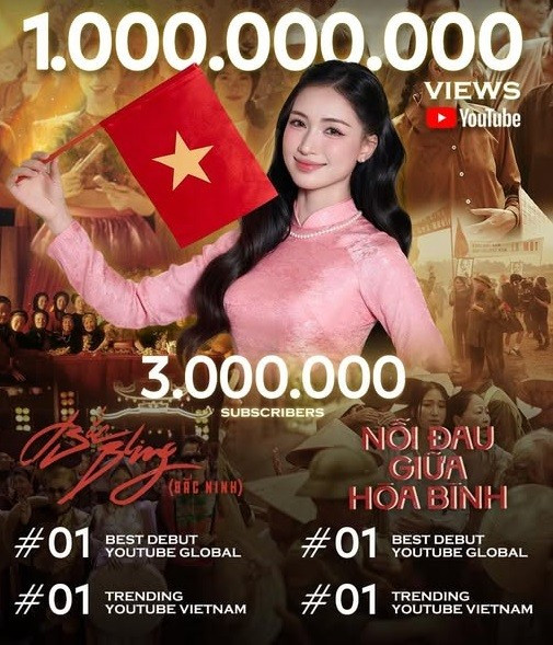 Hòa Minzy trở thành nữ nghệ sĩ Vpop có màn ra mắt ấn tượng nhất thế giới