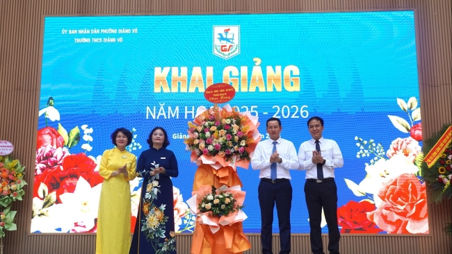 THCS Giảng Võ hướng tới sáng tạo những giá trị mới và lan tỏa sự khác biệt