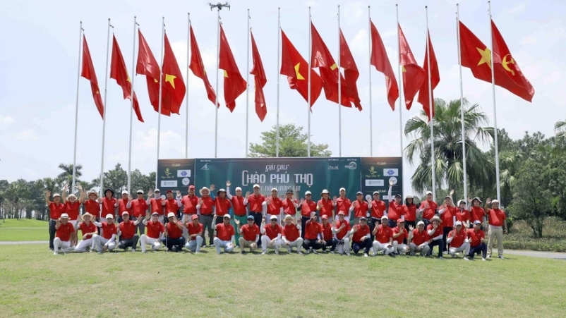 Giải Golf lớn nhất Phú Thọ thu hút 460 golfer tranh tài