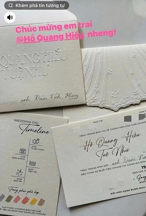 Ảnh cưới đẹp như mơ của Hồ Quang Hiếu và vợ kém 17 tuổi trước thềm hôn lễ