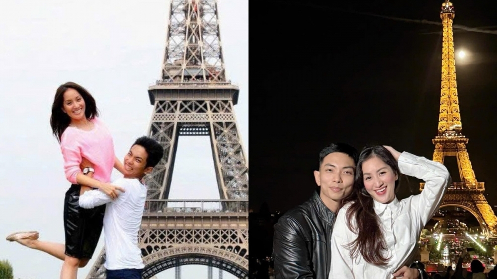 Hai bức ảnh Eiffel kể chuyện tình 15 năm của Khánh Thi – Phan Hiển
