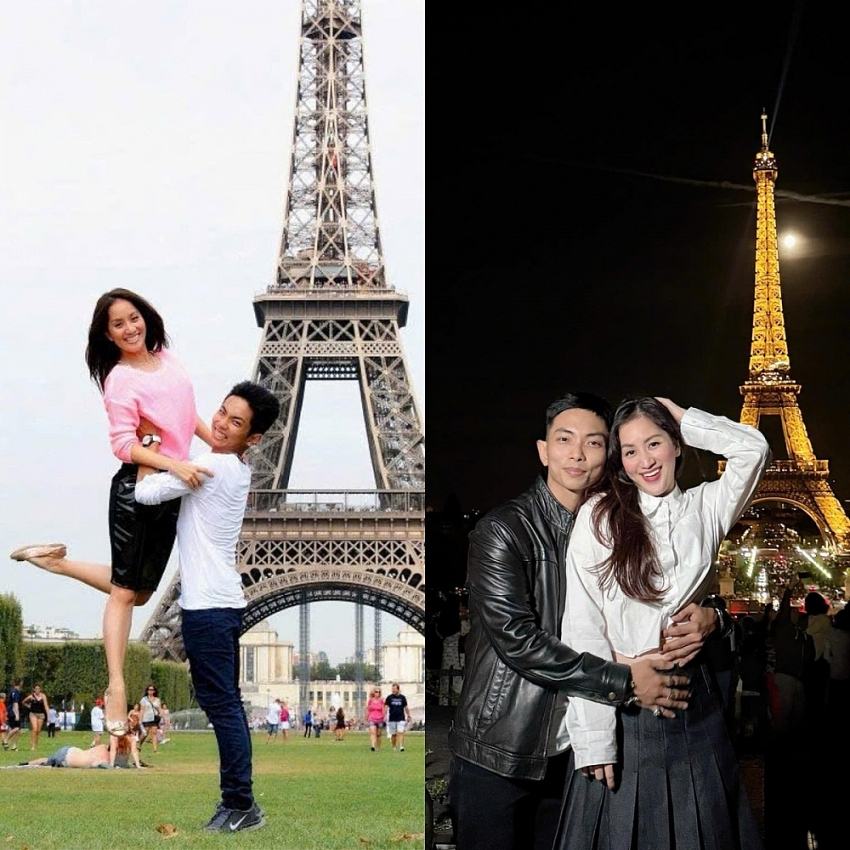 Hai bức ảnh Eiffel kể chuyện tình 15 năm của Khánh Thi – Phan Hiển