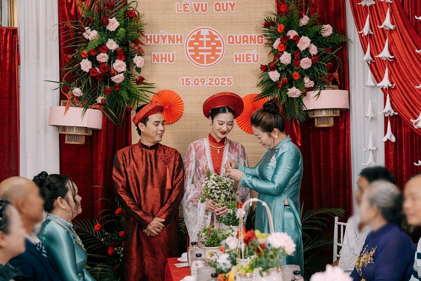 Những khoảnh khắc đẹp trong lễ vu quy của Tuệ Như - Hồ Quang Hiếu