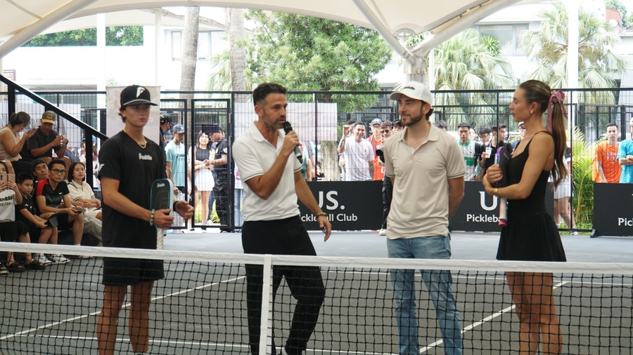 Cuộc hội ngộ của hai ngôi sao Pickleball quốc tế tại Việt Nam