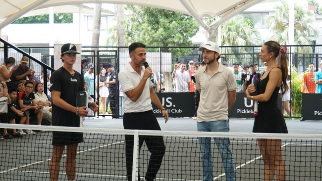 Cuộc hội ngộ của hai ngôi sao Pickleball quốc tế tại Việt Nam