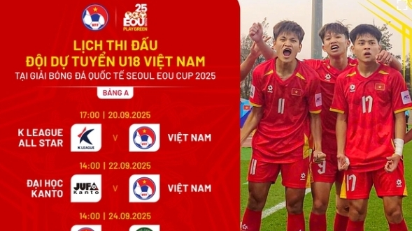 U18 Việt Nam thi đấu ấn tượng trước đại diện Nhật Bản