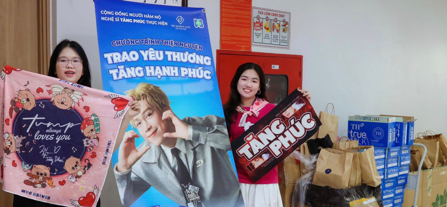 Tăng Phúc cùng người hâm mộ lan tỏa yêu thương đến trẻ em có hoàn cảnh khó khăn
