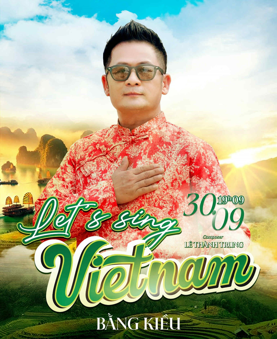 Bằng Kiều dành toàn bộ doanh thu MV Let’s Sing Vietnam ủng hộ đồng bào sau bão