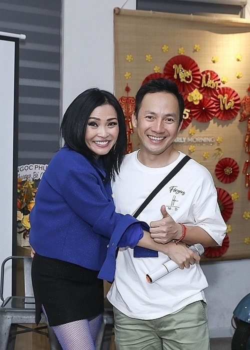 Tiến Đạt - Phương Thanh thân thiết hiếm có trong showbiz Việt