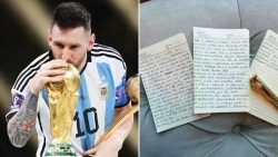 Messi chia tay tuyển Argentina