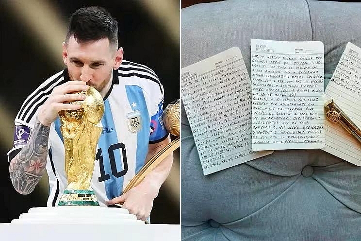 Messi chia tay tuyển Argentina