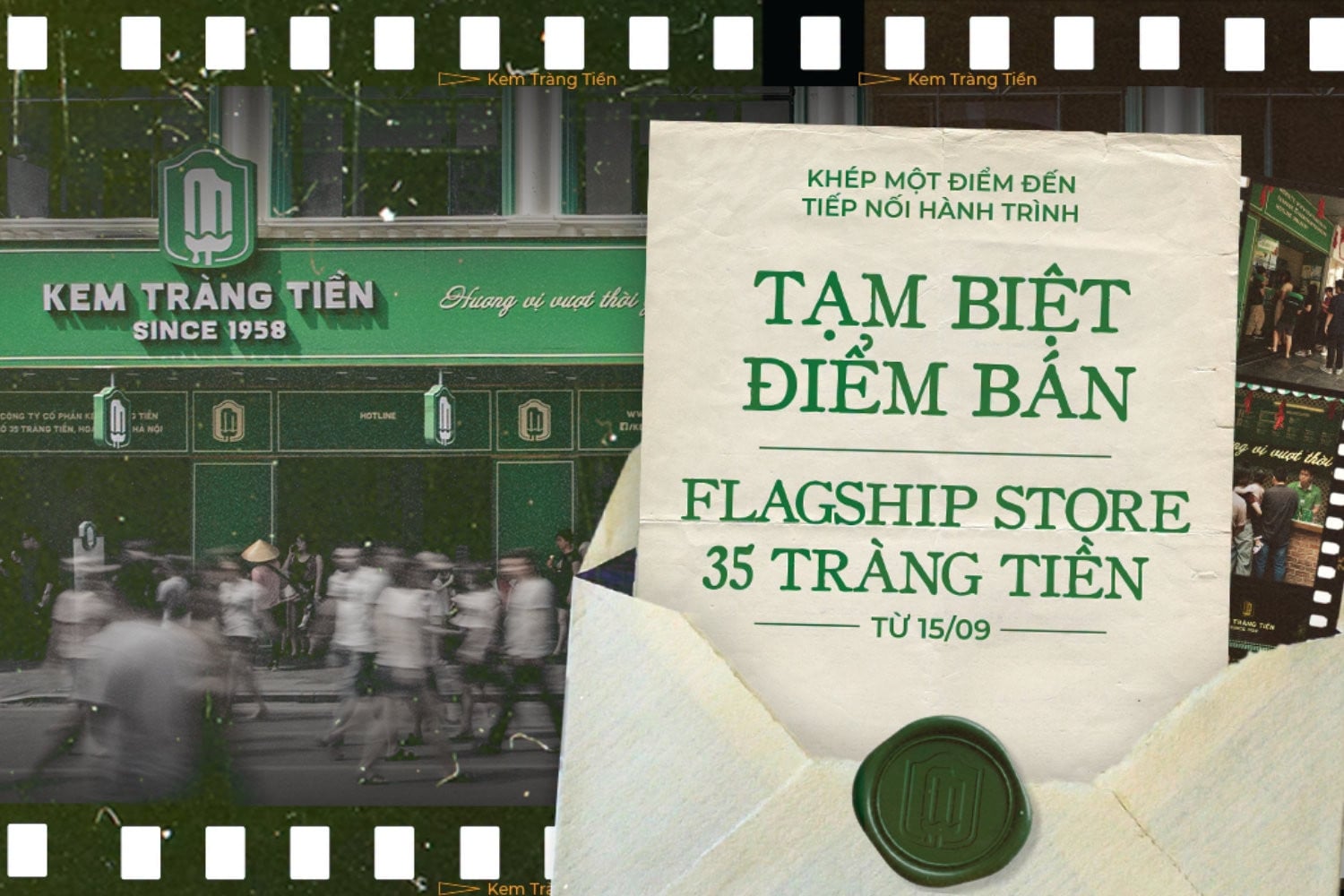 Kem Tràng Tiền đóng cửa cửa hàng 35 Tràng Tiền sau gần 70 năm