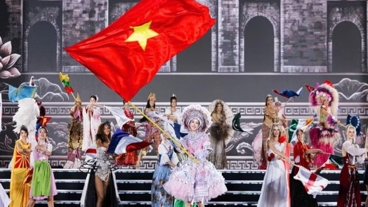 Bảo Ngọc đẹp rạng rỡ trong chung kết Miss World 2026