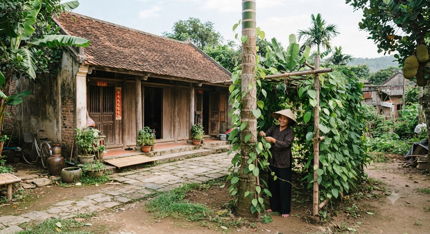 Vì sao nhiều gia đình thích trồng trầu không trước nhà?