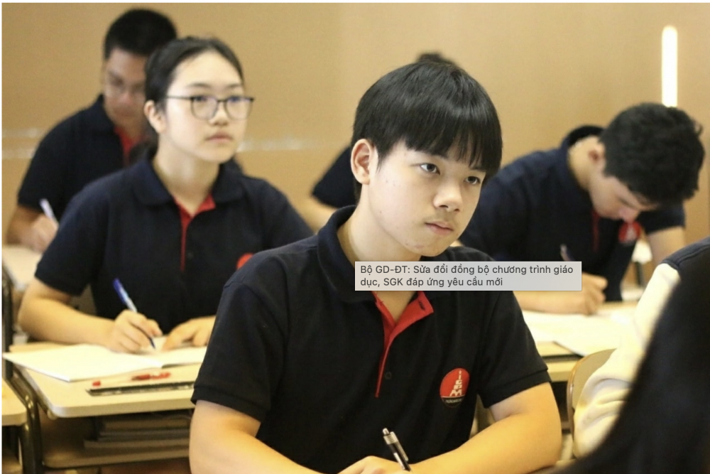 Bộ GD&ĐT: Chương trình giáo dục, sách giáo khoa được sửa đổi đồng bộ, đáp ứng yêu cầu mới