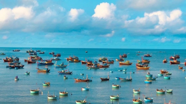 Một ngày ở làng chài ven biển