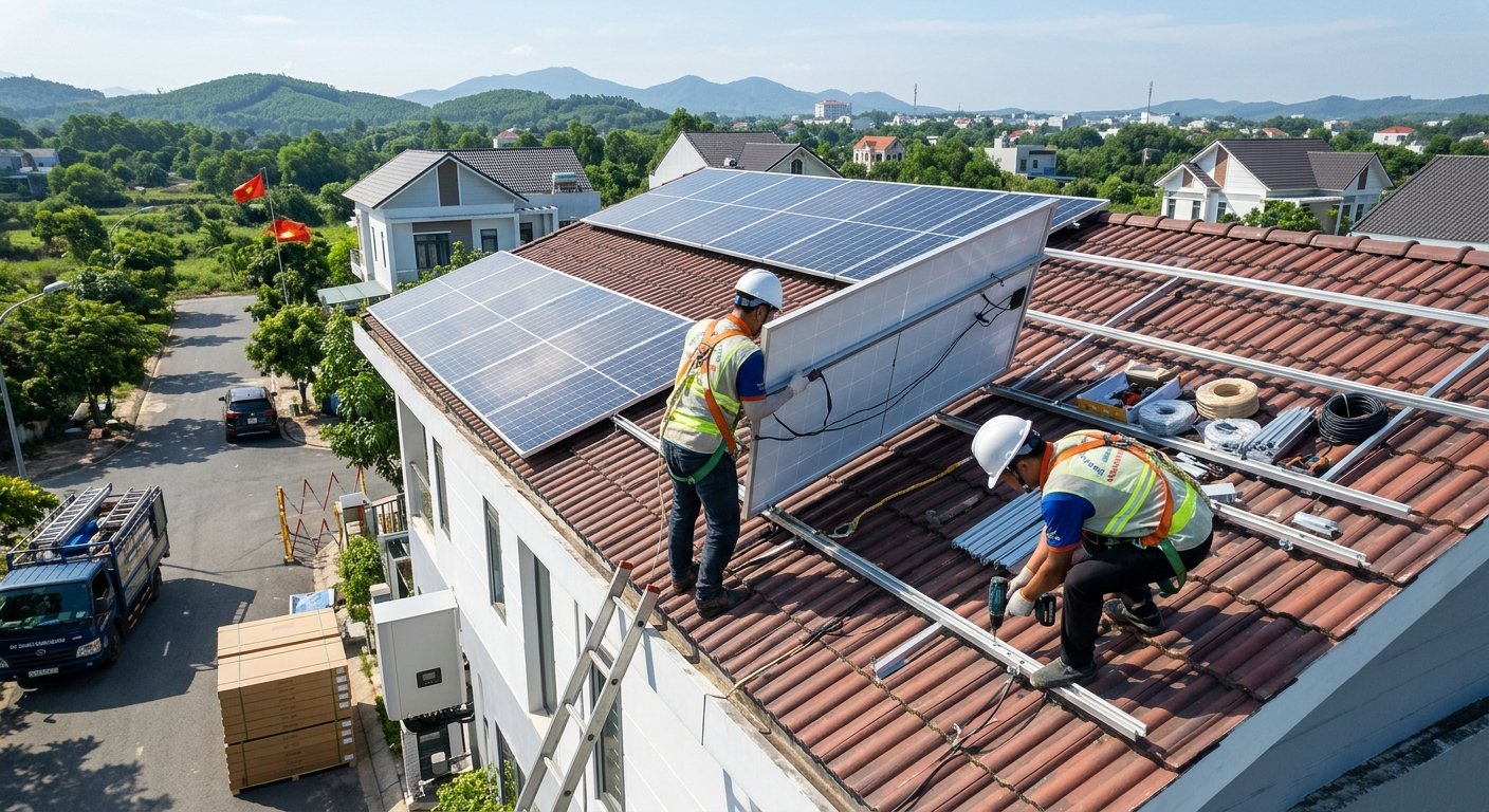 Hà Nội dự kiến hỗ trợ tối đa 6 triệu đồng/hộ lắp điện mặt trời
