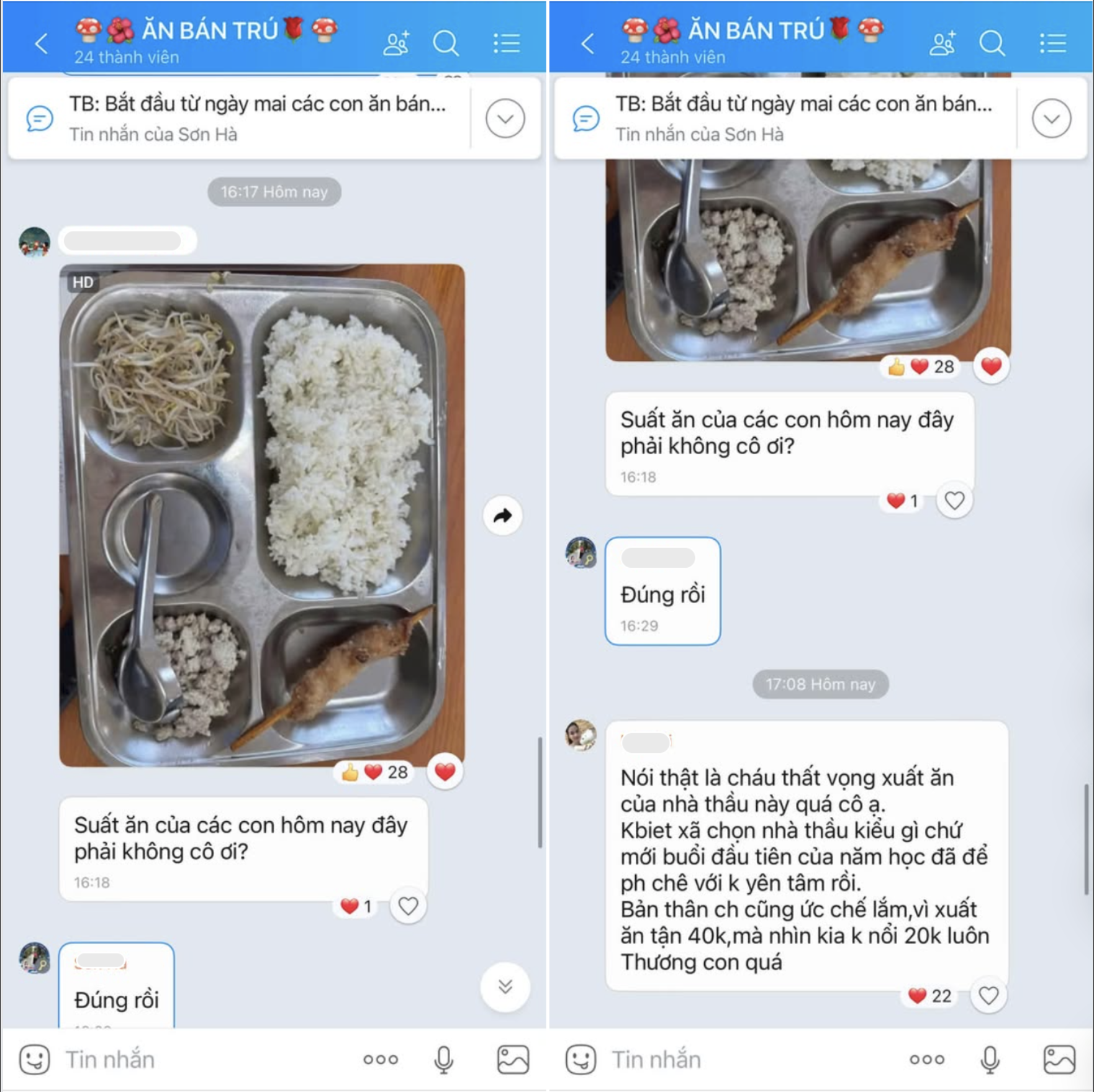 Sau loạt phản ánh về bữa ăn bán trú Hà Nội yêu cầu rà soát toàn diện
