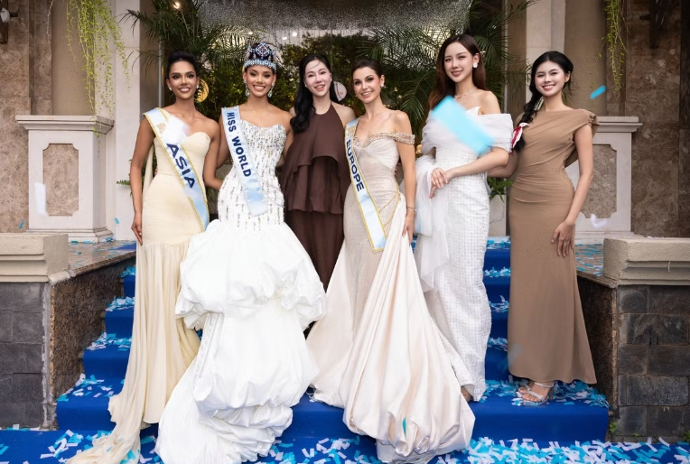 Bảo Ngọc hội ngộ Top 3 Miss World 2026 tại TP HCM
