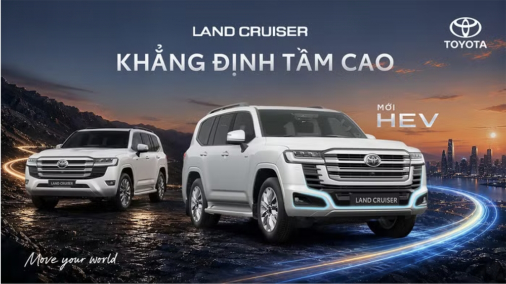 Toyota Land Cruiser lần đầu có bản hybrid tại Việt Nam, giá từ 4,71 tỷ đồng