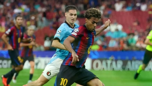 Yamal vượt Mbappe ở Champions League
