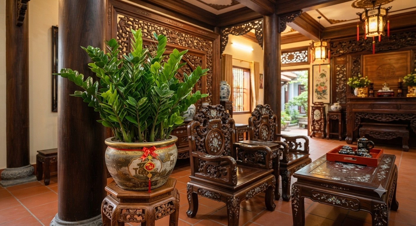 10 loại cây phong thủy trồng trước nhà theo tuổi giúp gia chủ vượng khí