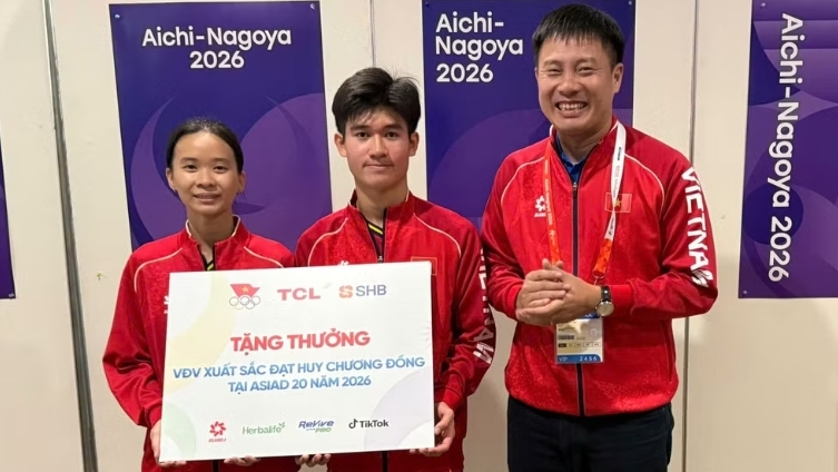 Việt Nam giành những tấm Huy chương đầu tiên tại Asian Games 2026