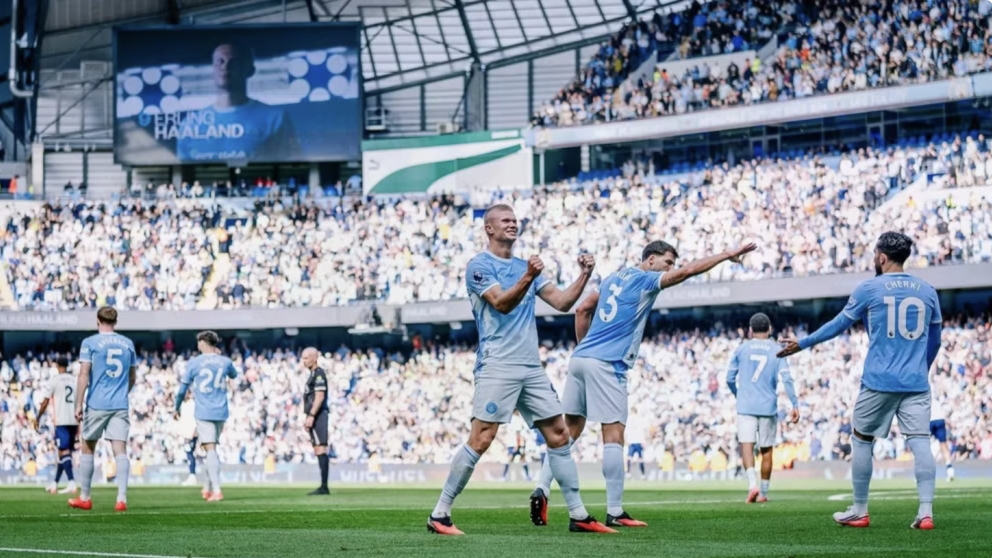 Man City độc chiếm ngôi đầu bảng, M.U lại suýt thua, Atletico hạ Real Madrid