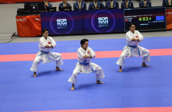 Huy chương Vàng đầu tiên của Việt Nam tại Asian Games 2026