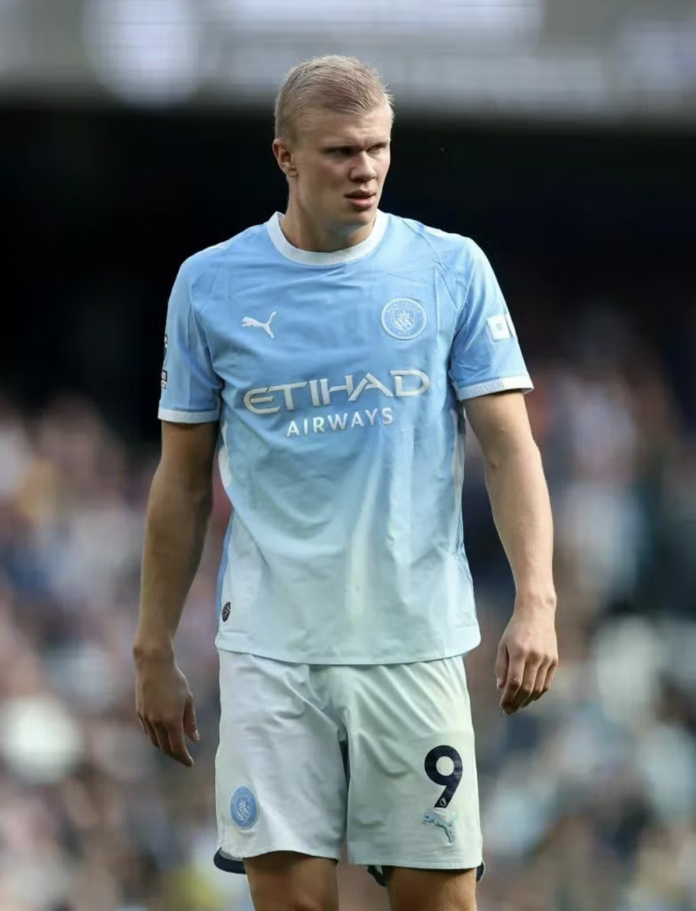 Erling Haaland còn hợp đồng với Man City đến năm 2034 và không có điều khoản giải phóng tự động nếu CLB xuống hạng. Ảnh: Man City.
