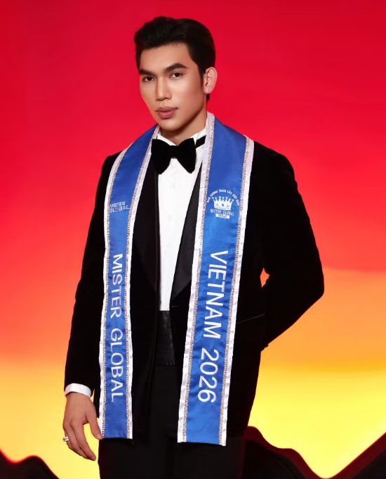 Trương Trọng Hiếu lên đường tranh tài tại Mister Global 2026 Trương Trọng Hiếu lên đường tranh tài tại Mister Global 2026