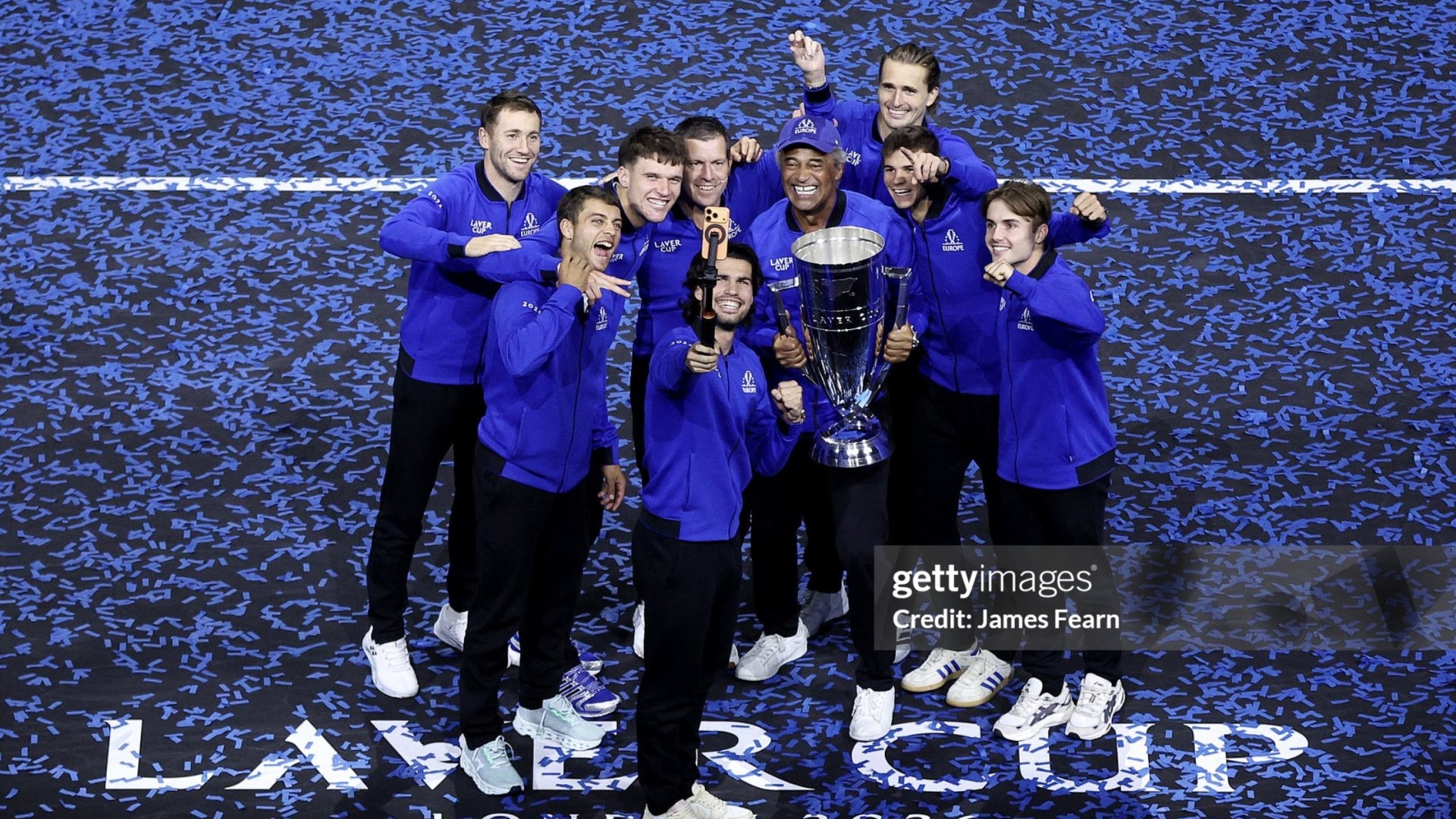 Zverev giúp đội tuyển châu Âu vô địch Laver Cup 2026