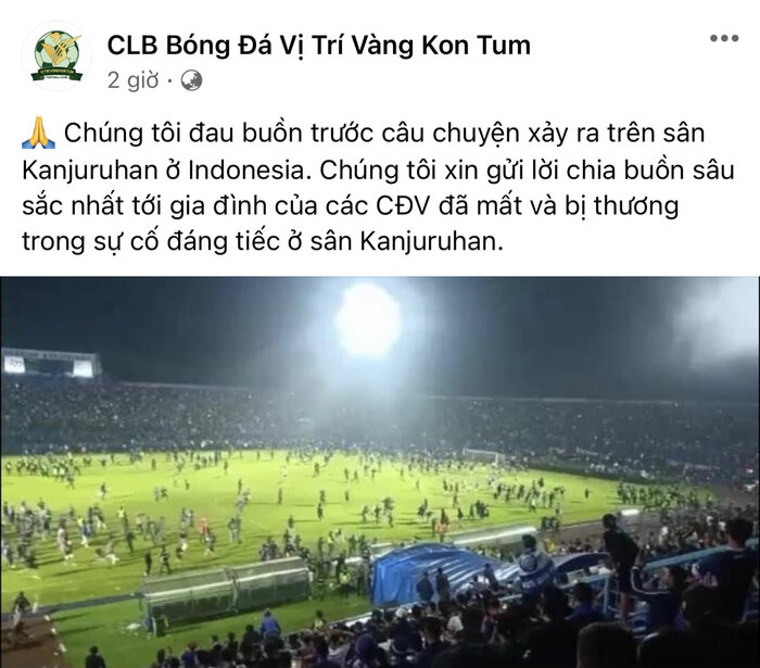 Quyền chủ tịch VFF: 'Nỗi đau với bóng đá Indonesia rất lớn, đó cũng là bài học cho chúng ta'