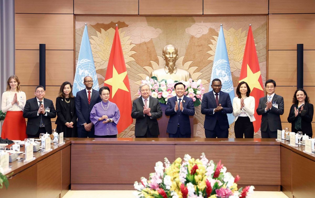 Tổng thư ký Liên hợp quốc kết thúc chuyến thăm chính thức Việt Nam