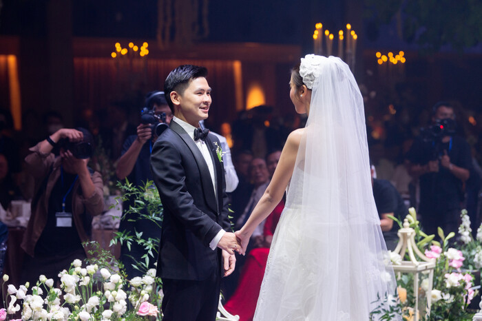 '1001 khoảnh khắc' hạnh phúc trong lễ cưới Đỗ Mỹ Linh và thiếu gia Đỗ Vinh Quang