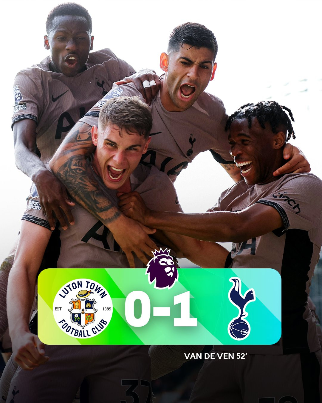 Thắng quả cảm, Tottenham lên ngôi đầu Ngoại hạng Anh