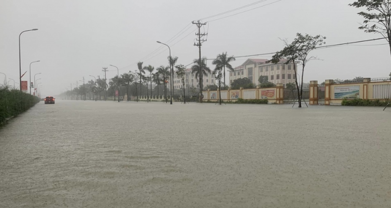 Thời tiết ngày 17/10: Khu vực từ Quảng Trị đến Quảng Nam có mưa to