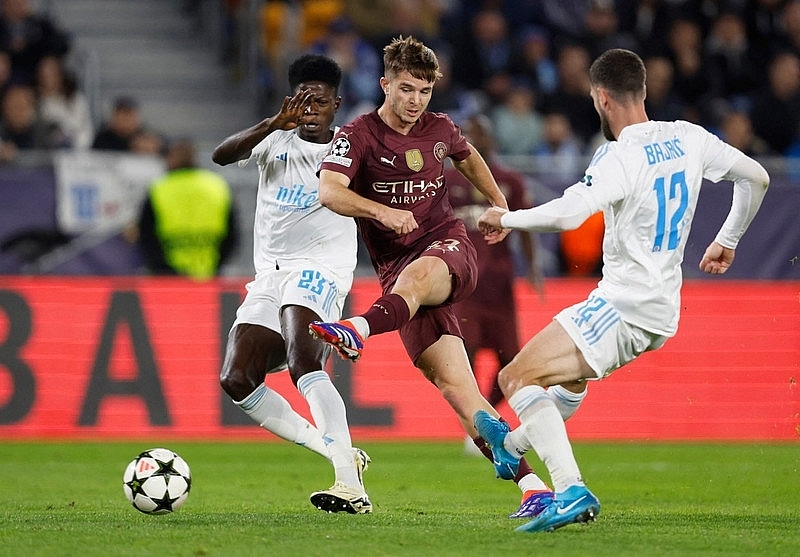 Man City thắng đậm tại Champions League