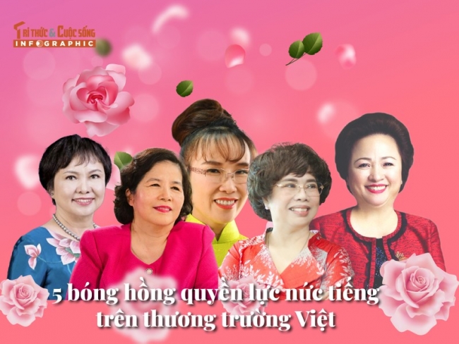 5 bóng hồng quyền lực trên thương trường Việt