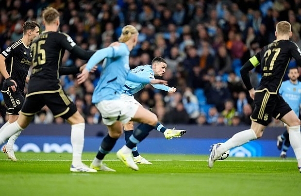 Khoảnh khắc Halaand giúp Man City vùi dập đối thủ ở Champions League