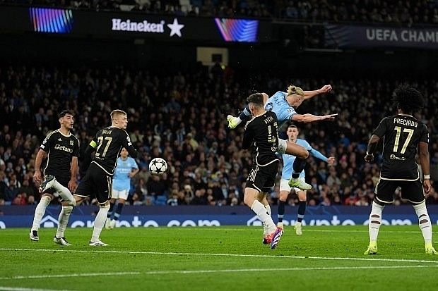 Khoảnh khắc Halaand giúp Man City vùi dập đối thủ ở Champions League