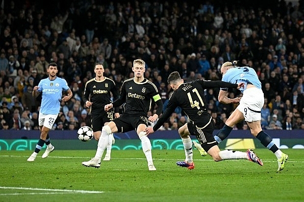 Khoảnh khắc Halaand giúp Man City vùi dập đối thủ ở Champions League