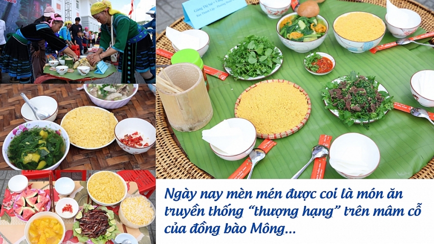 “Mèn mén” - Món ăn dân dã gói trọn hồn cốt người Mông