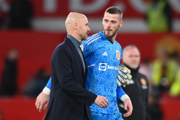 De Gea tinh tế gửi thông điệp chế giễu HLV Ten Hag?