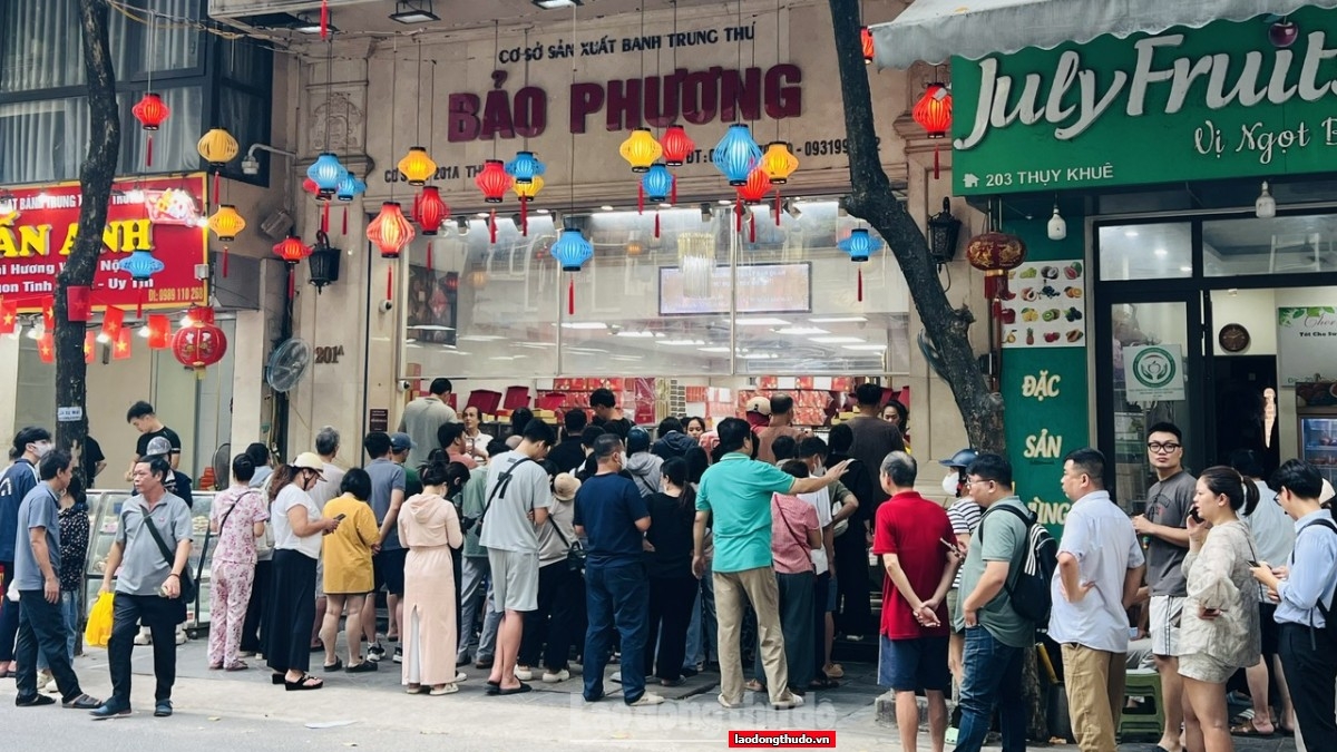 Giữ hương vị Hà Nội qua những chiếc bánh Trung thu truyền thống