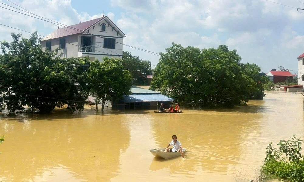 Lũ trên sông Cầu, sông Thương có khả năng đạt đỉnh chiều nay