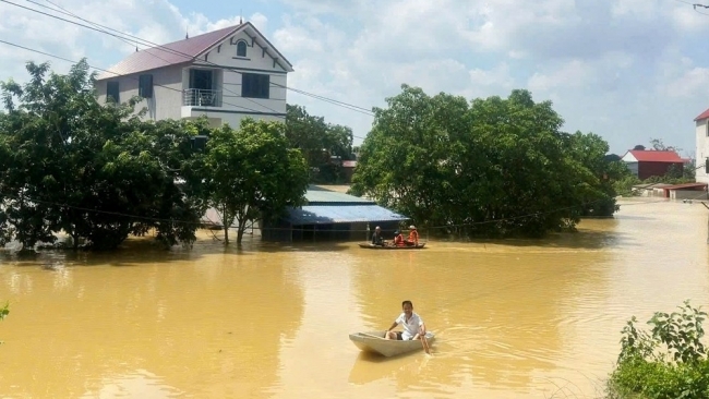 Lũ trên sông Cầu, sông Thương có khả năng đạt đỉnh chiều nay